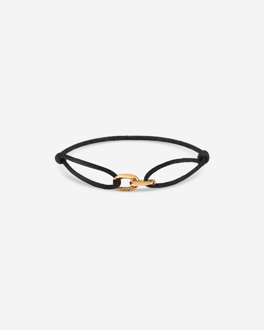 Sorén | Satin Bracelet Black