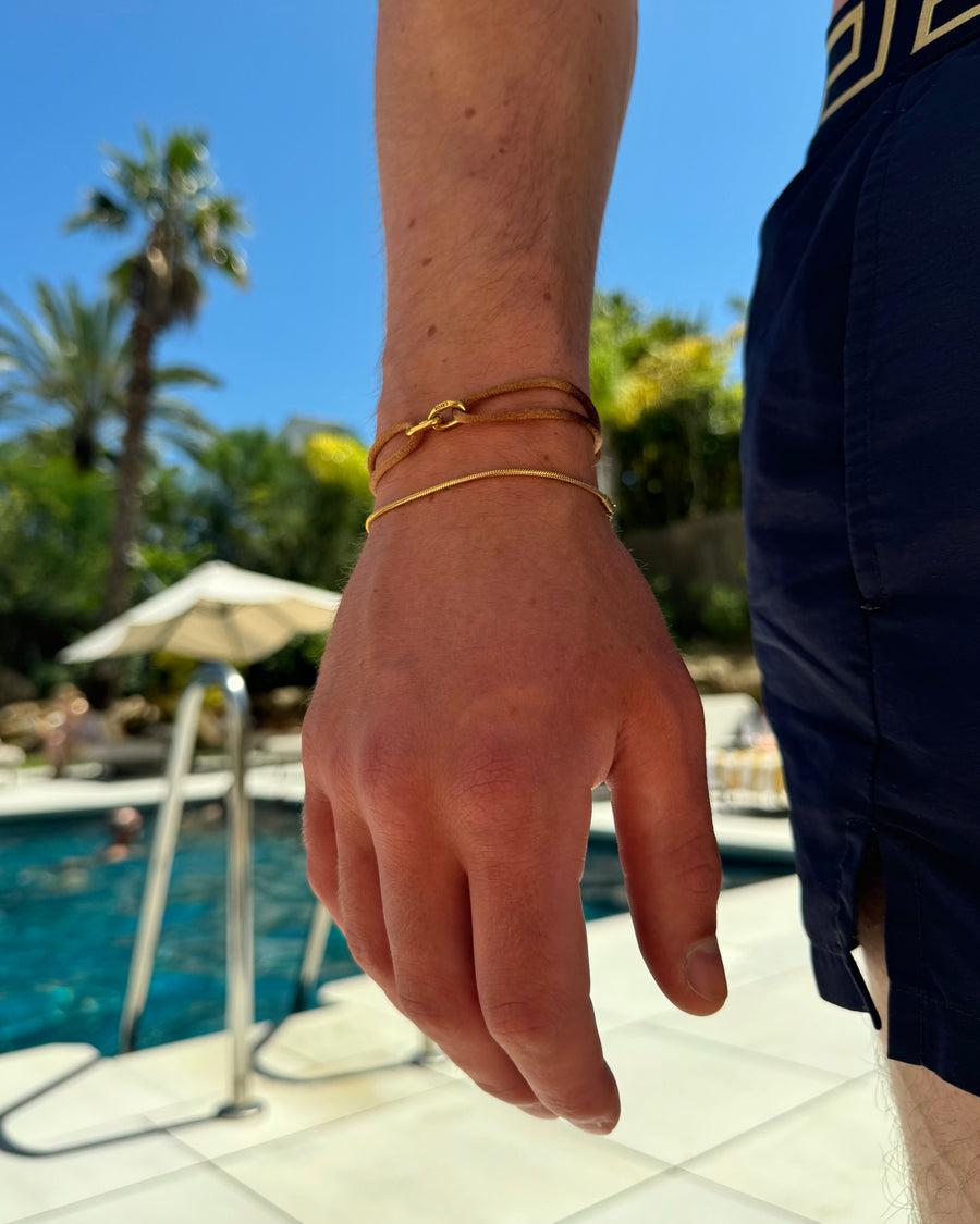Sorén | Satin Bracelet Taupe