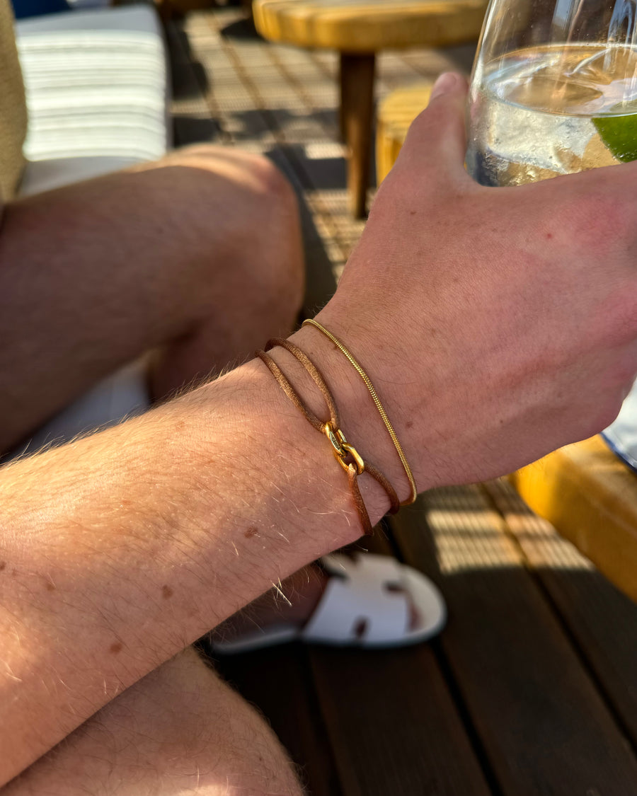 Sorén | Satin Bracelet Taupe